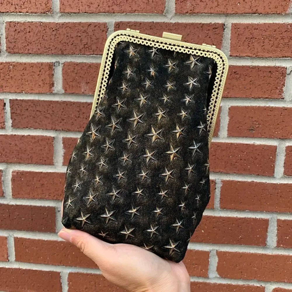 Handmade Genuine Frosted Cowhide Embossed 3D Star Phone Case/Pouch - Picture 12 of 16